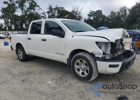 2021 Nissan Titan S из США, поврежденный, VIN 1N6AA1EE8MN528726